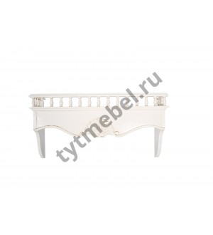 PRS 29 Полка навесная (массив красного дерева) WHITE GLAZE (белый глянцевый)